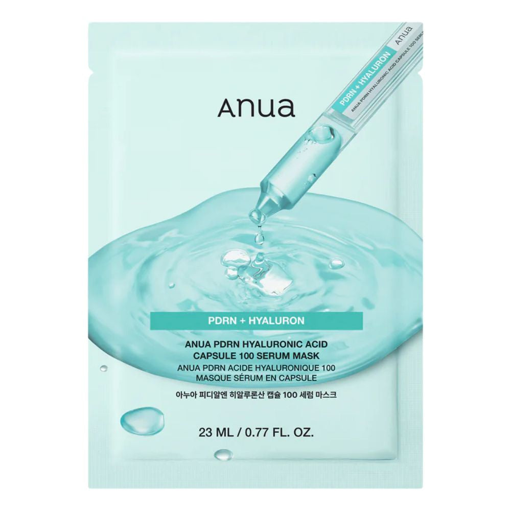 Anua PDRN Hyaluronic Acid Capsule 100 Serum Mask (23ml*1EA)