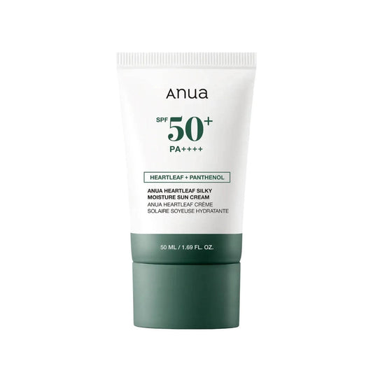 Anua Heartleaf Silky Moisture Suncream 50ml