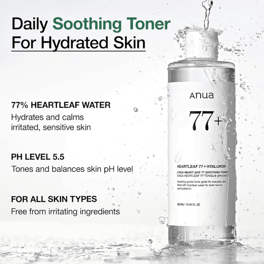 Anua Heartleaf 77 Soothing Toner 250ml