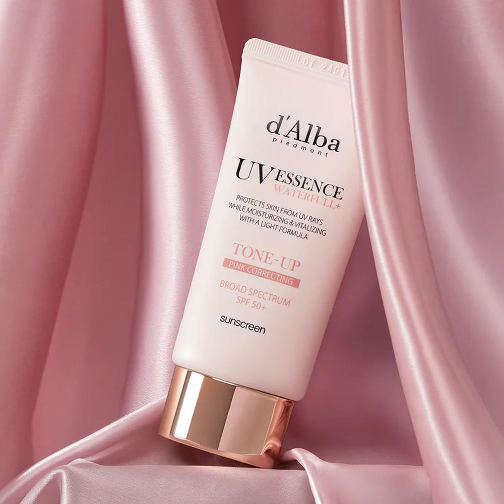 d'Alba Waterfull Tone-Up Sun Cream (Pink) 50ml
