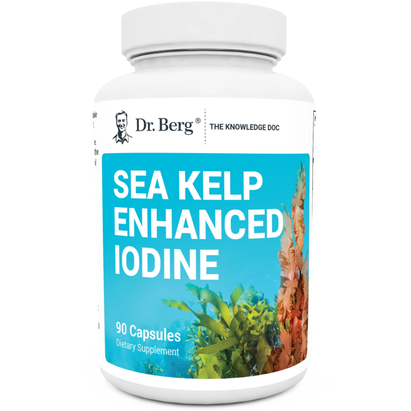 Sea Kelp Enhanced Iodine (90 caps)