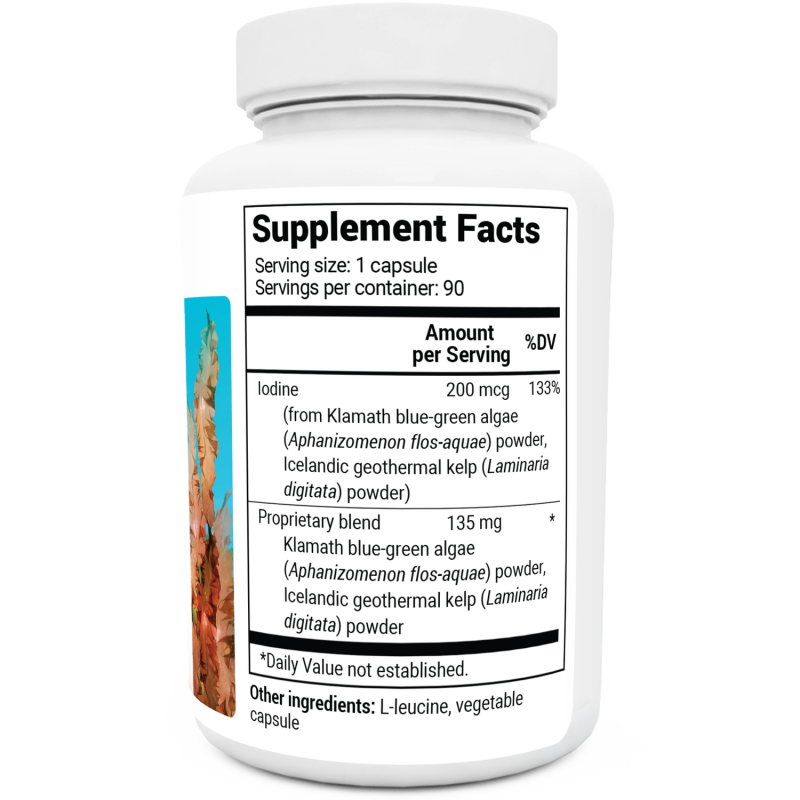 Sea Kelp Enhanced Iodine (90 caps)