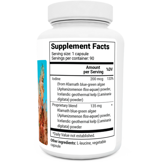 Sea Kelp Enhanced Iodine (90 caps)